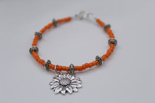 Sunflower bracelet