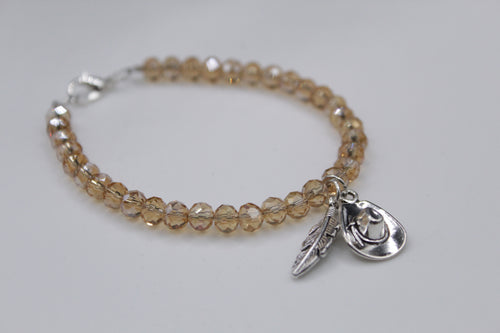 Cowboy hat bracelet