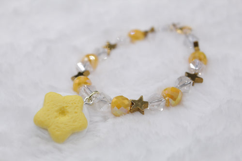 Kirby star cookie bracelet