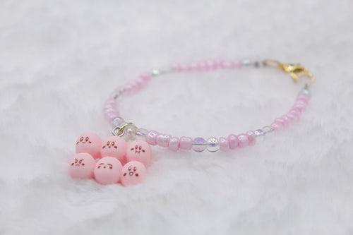 Kirby bread bracelet