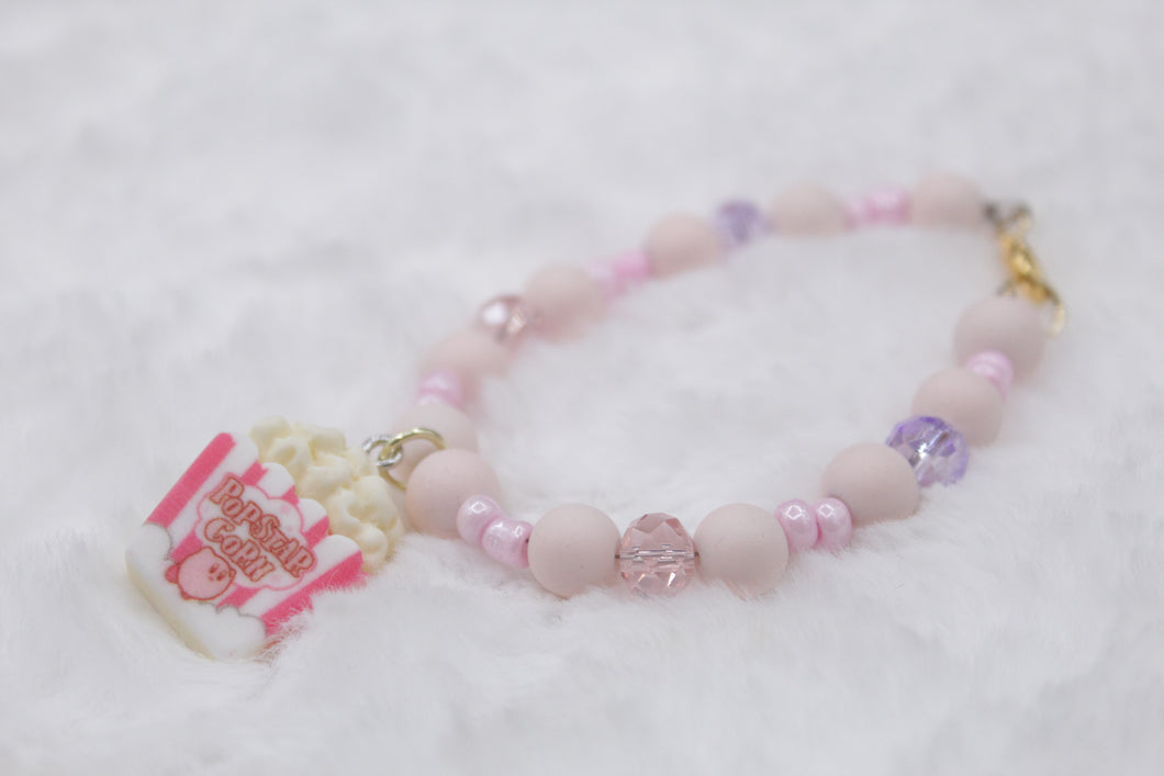 Kirby popcorn bracelet