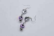 Load image into Gallery viewer, Evil eye earrings
