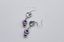 Load image into Gallery viewer, Evil eye earrings