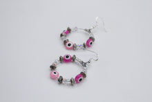 Load image into Gallery viewer, Evil eye earrings