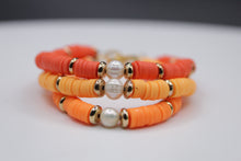 Load image into Gallery viewer, Shades of orange bracelet