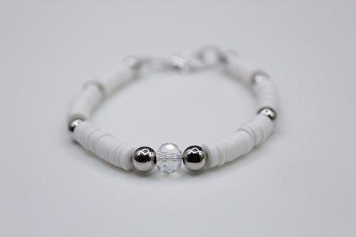 Black and white bracelets