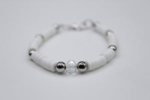 Black and white bracelets
