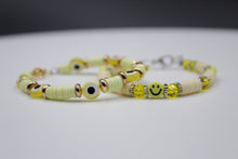 Load image into Gallery viewer, Happy/evil eye bracelet