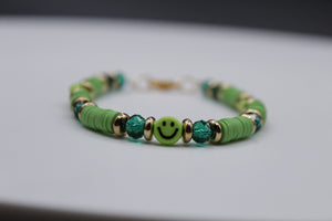 Happy green bracelet