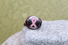 Load image into Gallery viewer, Cancer awarness ring