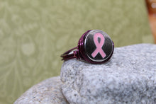 Load image into Gallery viewer, Cancer awarness ring