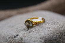 Load image into Gallery viewer, Smokey glass ring