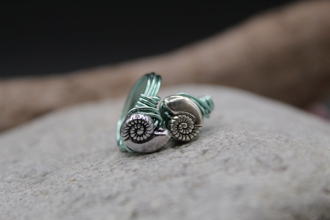 Sea shell ring