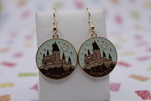 Hogwarts earrings day/night