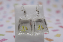 Load image into Gallery viewer, Yellow fishy earrings